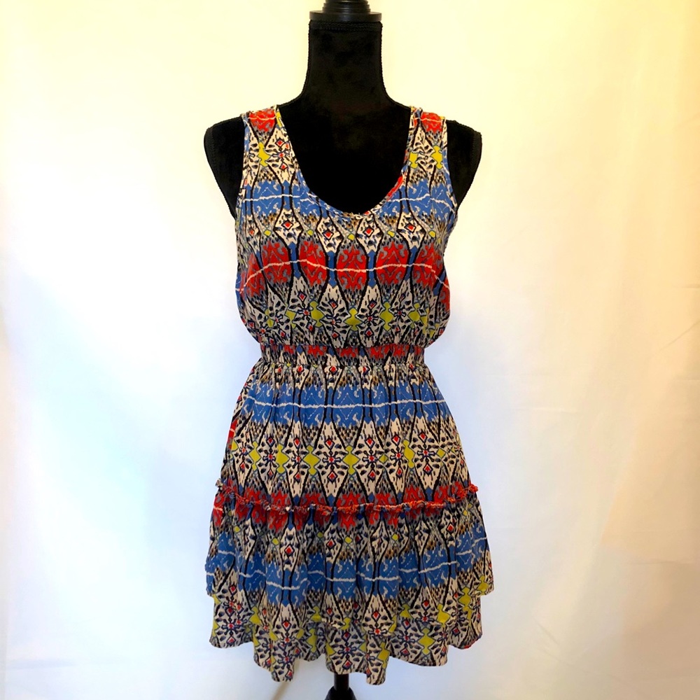 Cute flirty bold colors Mini dress